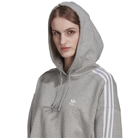 adidas hoodie dames grijs|adidas fleece hoodie.